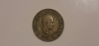 Belgia - 20 cents 1861 foto