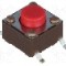 Microintrerupator, 6.2x6.2mm, OFF-(ON), SPST-NO, DIPTRONICS - DTSM-62R-V-B