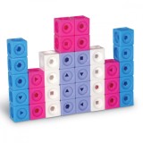 Set MathLink Cubes pentru &icirc;nvatarea matematicii, 115 piese
