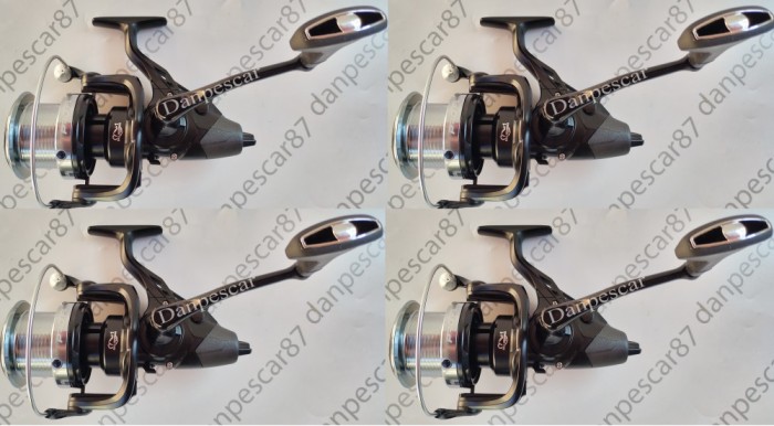 SET 4 Mulinete Crap PRO FL Strategist Baitfeeder SB8000 tambur Long Cast 0,30/420m