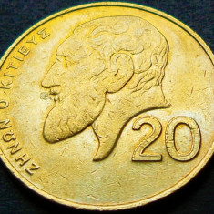 Moneda exotica 20 CENTI - CIPRU, anul 1994 * cod 1277 B