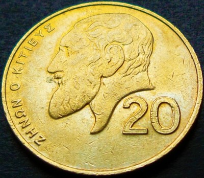 Moneda exotica 20 CENTI - CIPRU, anul 1994 * cod 1277 B foto