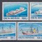 1995 LP 1380 CENTENARUL SERVICIULUI MARITIM ROMAN SERIE MNH