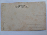 CARTE POSTALA INTERBELICA MANASTIREA NEAMTU-VEDERE GENERALA.RARA!