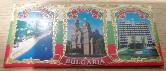 D3 - Magnet frigider - tematica turism - Bulgaria 1