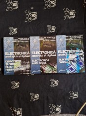 Sever Pasca/ Niculae Tomescu/ Istvan Sztojanov - Electronica analogica si digitala (3 volume)
