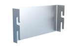 Suport 202x100mm electro galvanizat prindere pe canal cablu din sarma pentru doza de distributie (sau lampa, priza, intrerupator etc.) sustinere maxim