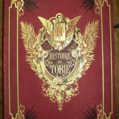 Histoire de Tobie, Istoria lui Tobie, gravuri de Alexandre Bida ,Paris 1880