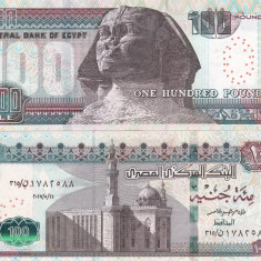Bancnota Egipt 100 Pounds 2013 UNC