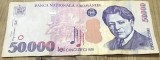 (BNK B) Romania bancnota 50000 lei 2000 005B