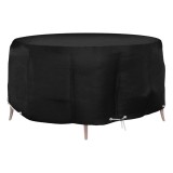 Cumpara ieftin Husa mobilier de gradina, 10 ocheti, rotund, &Oslash;260x90 cm