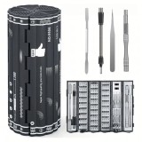 Cumpara ieftin Set surubelnite de precizie 128 in 1, otel, biti magnetici, maner ergonomic