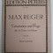 MAX REGER - VARIATIONEN UND FUGE UBER EIN THEMA VON MOZART , OPUS 132 , 1959, PARTITURA