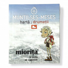 Muntii Ses Meses Harta Drumetii M 1 : 100.000