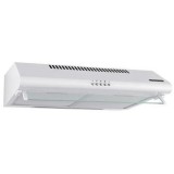 Hota de bucatarie CH-400, 326.4 m3/h, 2 motoare, Alb, Heinner