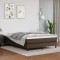 vidaXL Cadru de pat, maro, 140x200 cm, piele ecologică 3120703