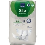 Scutece pentru adulti Premium Slip L2 100-150cm cu absorbtie 3100ml, 10 bucati, Abena
