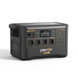 Statie de Incarcare Portabila PECRON F3000LFP, Negru, 3600W, 3072Wh (Extensibili), Incarcare 1.5h, LiFePO4, UPS, Solar 1600W (MPPT), Control APP