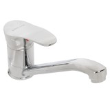 Baterie bucatarie monocomanda Sanit Lux DS-91012, pipa 23 cm, crom