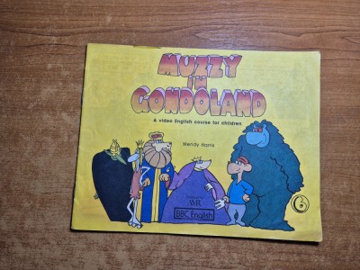 curs de engleza pt copii - muzzy in condoland -nr. 6 din 1993 - completata foto