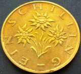 Cumpara ieftin Moneda 1 SCHILLING - AUSTRIA, anul 1991 *cod 1679, Europa