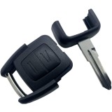 Carcasa cheie compatibila Opel Astra G, 2 butoane, lamela HU46 sant stanga