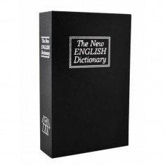 Safe - aspect dicționar englez - 24 x 15,5 x 5,5 cm - negru