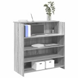 VidaXL Birou de recepție Gri Sonoma 100x50x103,5 cm Lemn prelucrat