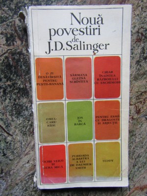 Noua povestiri &amp;ndash; J. D. Salinger foto