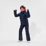 Pantalon Călduros impermeabil schi PNF 900 Bleumarin Copii, Wedze