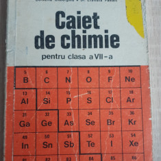 Caiet de chimie pentru clasa a VII-a - Cornelia Gheorghiu, Claudia Panait
