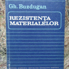 Gh. Buzdugan - Rezistenta materialelor