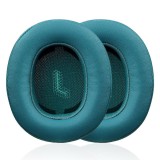 Set 2 bureti pentru casti JBL E55BT Over-Ear Wireless, Spuma cu memorie, Piele ecologica, Verde