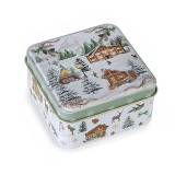 Cutie Craciun metal multicolor cm 9 x 9 x 5 H