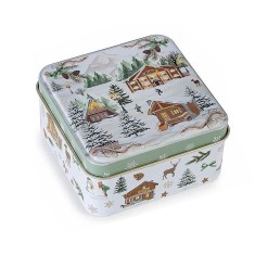 Cutie Craciun metal multicolor cm 9 x 9 x 5 H