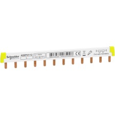 Bareta de alimentare 1P busbar pin 12M 100A Acti9 Schneider A9XPH112
