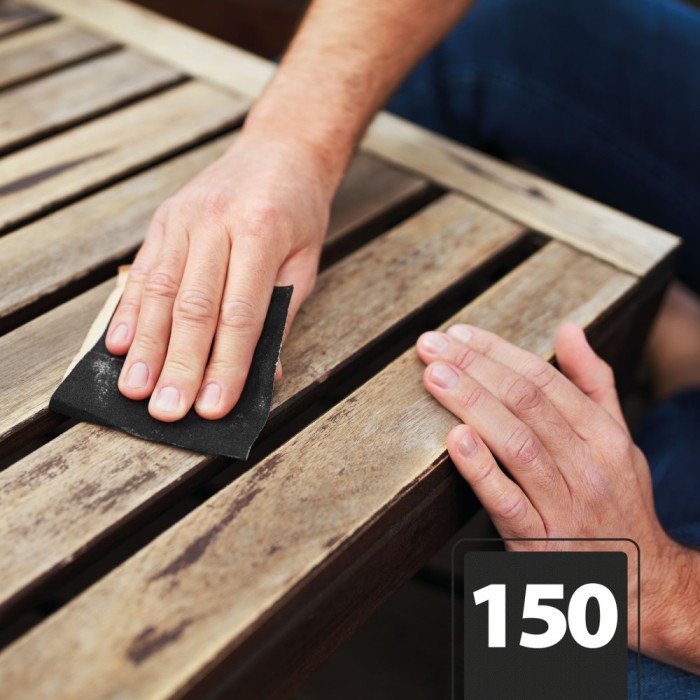 Hartie abraziva - granulatie 150 - albastra - 230 x 280 mm - 5 buc/pachet Best CarHome