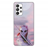 Husa compatibila cu Samsung Galaxy A73 5G Silicon Gel Tpu Model Demon Slayer Sabito