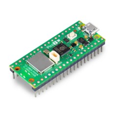 Raspberry Pi Pico 2 W RP2350 cu WiFi, Bluetooth si pini prelipiti