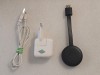 Google Chromecast 3, Streaming Media Player, Full HD 1080p, Wi-Fi, HDMI, Negru
