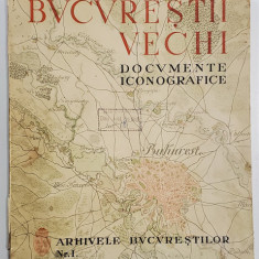 BUCURESTII VECHI -DOCUMENTE ICONOGRAFICE -BUCURESTI, 1936