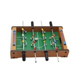 Joc Fotbal de masă cu teren, eMazing, 12 jucători, panou de scor, din metal, lemn și ABS, 34.5 x 23 x 7 cm, potrivit pentru copii