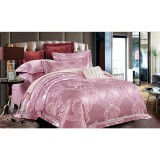 Cumpara ieftin Lenjerie de Pat Finet Jacquard PREMIUM, Pat Dublu, 6 Piese - DNA55