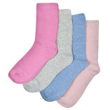 șosete, 4 Perechi, Multicolor, Damă