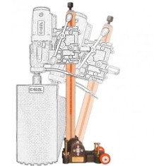 Cabel CAS 350, suport pentru CSN-14A-BA, reglaj unghi +/-60 grade