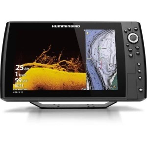 Humminbird Sonar Helix 12 Chirp Mega Si+, Di+, Chirp 2d, Gps G4n foto