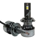 Комплект от 2 LED крушки за кола H7, 120W, 6500K, Студено бяло, 20 000 лумена, Oem