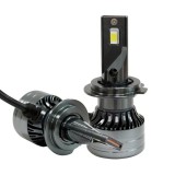Комплект от 2 LED крушки за кола H7, 120W, 6500K, Студено бяло, 20 000 лумена