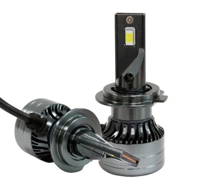 Комплект от 2 LED крушки за кола H7, 120W, 6500K, Студено бяло, 20 000 лумена foto