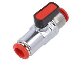 Robinet Bilă Mecanic Alamă Nichelată 10mm 20bar